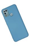 Newface İnfinix Hot 10 Play Kılıf Nano içi Kadife Silikon - Mavi