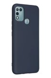 Newface İnfinix Hot 10 Play Kılıf Nano içi Kadife Silikon - Lacivert
