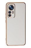 Newface Xiaomi Mi 12T Pro Kılıf Volet Silikon - Beyaz