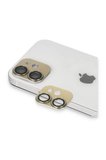 Newface Apple iPhone 11 Pers Alüminyum Kamera Lens - Gold