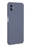 Newface Samsung Galaxy A04E Kılıf Nano içi Kadife Silikon - Gri