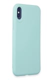 Newface Apple iPhone X Kılıf First Silikon - Turkuaz