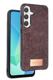 Onegif Samsung Galaxy A36 Bright Simli Kapak - Derin Mor