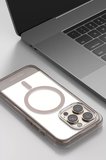 Onegif Apple iPhone 16 Pro Max Hulk Magsafe Kapak - Titan Gri