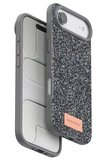Onegif Apple iPhone 17 Air Bright Simli Kapak - Gümüş
