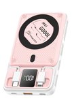 Konfulon M25W 10.000 mAh 20W PD Magsafe Powerbank - Pembe