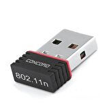 Concord W-1 Mini USB Wifi Adaptör 300 Mbps