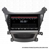 Araç Multimedya Hyundai Elantra Android 12 Carplay 4Gb Ram + 64Gb Hdd 2014-2015 Navigasyon Ekran MYW