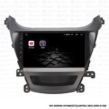 Araç Multimedya Hyundai Elantra Android 12 Carplay 4Gb Ram + 64Gb Hdd 2014-2015 Navigasyon Ekran MYW