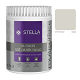 Stella Su Bazlı Saf Akrilik Boya Antik Beyaz Ral-9002 1L