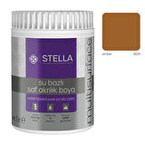 Stella Su Bazlı Saf Akrilik Boya Amber Ral-8001