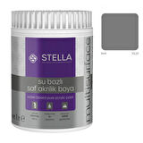 Stella Su Bazlı Saf Akrilik Boya Pus Ral-7037