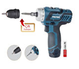PST 222 Plus 12 V 2 Ah Li-ion 2 Vts Şarjlı Tornvida