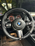 Bmw F30 Araca Özel Dikmeli Direksiyon Kılıfı (Mikrofiber Kristal Carbon)