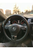 Volkswagen Jetta 2011-2014 Araca Özel Direksiyon Kılıfı (DERİSİ SÖKÜLÜP YAPILMASI GEREKİYOR)