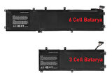 Dell XPS 15 7590  Batarya ile Uyumlu  Pil  3 CELL