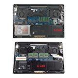 Dell XPS 15 7590  Batarya ile Uyumlu  Pil  3 CELL