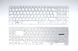 Samsung ile Uyumlu NP370R5E Notebook Klavye Beyaz