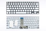 Asus ile Uyumlu X409FA-BV653 Uyumlu Laptop Klavye Silver