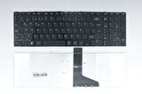 Toshiba  ile Uyumlu Satellite P855-32V Uyumlu Laptop Klavye Siyah Çerçeveli