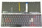Acer Aspire Nitro 5 An517-56 An517-57 ile Uyumlu Notebook Klavye - Tuş Takımı / Siyah - TR - Backlit - Kırmızı Tuş