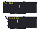 Dell Latitude 5430 , 5530 ile Uyumlu Notebook Bataryası Pili- Ver.2 - 3 Cell