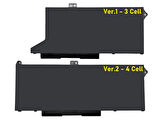 Dell P104F Serisi ile Uyumlu Notebook Bataryası Pili - Ver.1 - 3 Cell