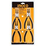 İNGCO  SEKMAN PENSE SETİ 180MM 4LÜ PAKET