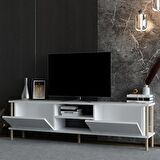 TV Sehpası Afra Beyaz 150 cm