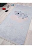 Koala Desenli Halı Yıkanabilir Kaymaz Taban Bebek Odası