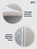 Dijital Baskılı Yıkanabilir Kaymaz Taban Salon ve Oturma Odası Halısı