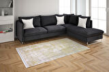 Artemis Halı Inspiration 00651D Bej Gold Vintage Bambu Halı