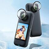 INSTA360 OneX3 Uyumlu Koruyucu Lens Kapak, INSTA360 Muhafaza Koruyucu Lens
