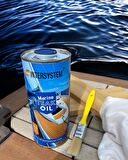 Marine Teak Oil, Teknelerinizin Koruyucusu, Tik Yağı, IROKO Yağı, Ahşap, Tekne, Güverte, Deck, Mobilya Bakım 850cc 