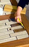 Marine Teak Oil, Teknelerinizin Koruyucusu, Tik Yağı, IROKO Yağı, Ahşap, Tekne, Güverte, Deck, Mobilya Bakım 850cc 