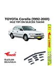 Toyota Corolla (1992-2001) Ön Silecek Takımı 500x450mm (aparatlı) -