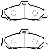 Ioto 10804-30203 Fren Balata Takımı Ön Sımlı Mazda B2500 2001-2003 Ford Ranger 1998>
