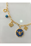 GOLD ZİNCİR  ÖZEL TASARİM BUTİK KOLYE