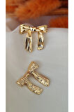 KÜÇÜK FİYONK METAL GOLD KÜPE