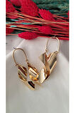RÜZGAR GÜLÜ METAL GOLD KÜPE