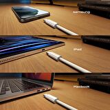 iPhone 15 iPhone 15 Plus iPhone 15 Pro iPhone 15 Pro Max Type-C Şarj Kablosu Hızlı 60W