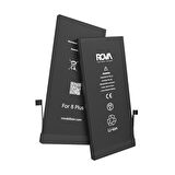 Rova iPhone 8 Plus Yüksek Kapasiteli Batarya Pil 3400 mAh