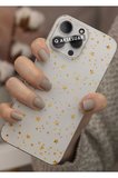 İphone 12 Uyumlu Yıldızlar Tasarımlı Şeffaf Telefon Kılıfı Kapak Case