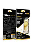 Onopo İphone 16 Pro Anti Static 9D Tam Ekran Cam Ekran Koruyucu