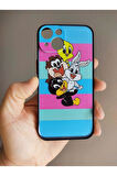 Iphone 14 Uyumlu Looney Tunes Tasarım Tuşları Renkli Kılıf