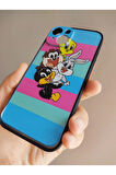 Iphone 14 Uyumlu Looney Tunes Tasarım Tuşları Renkli Kılıf