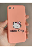 Iphone 7 Iphone 8 Iphone Se 2020 Uyumlu Hello Kitty Tasarım Içi Kadife Lansman Kılıf