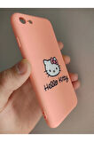 Iphone 7 Iphone 8 Iphone Se 2020 Uyumlu Hello Kitty Tasarım Içi Kadife Lansman Kılıf