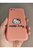 Iphone 7 Iphone 8 Iphone Se 2020 Uyumlu Hello Kitty Tasarım Içi Kadife Lansman Kılıf