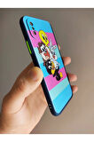 Iphone X / Iphone Xs Uyumlu Looney Tunes Tasarım Tuşları Renkli Telefon Boyun Askılı Set Kılıf
